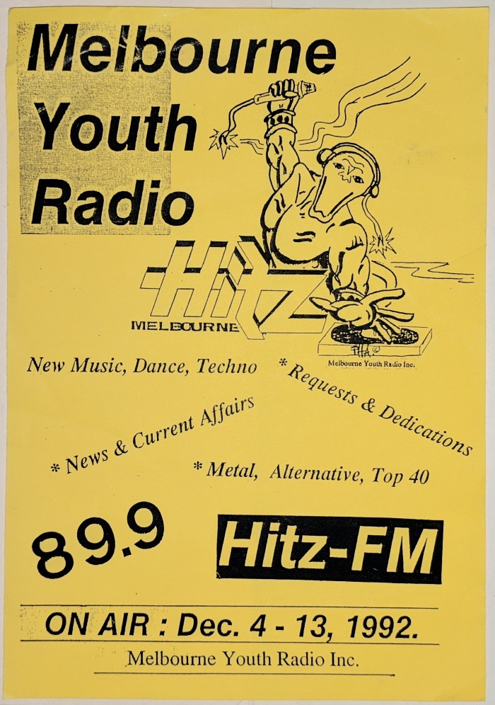 Promotional poster (November 1992)