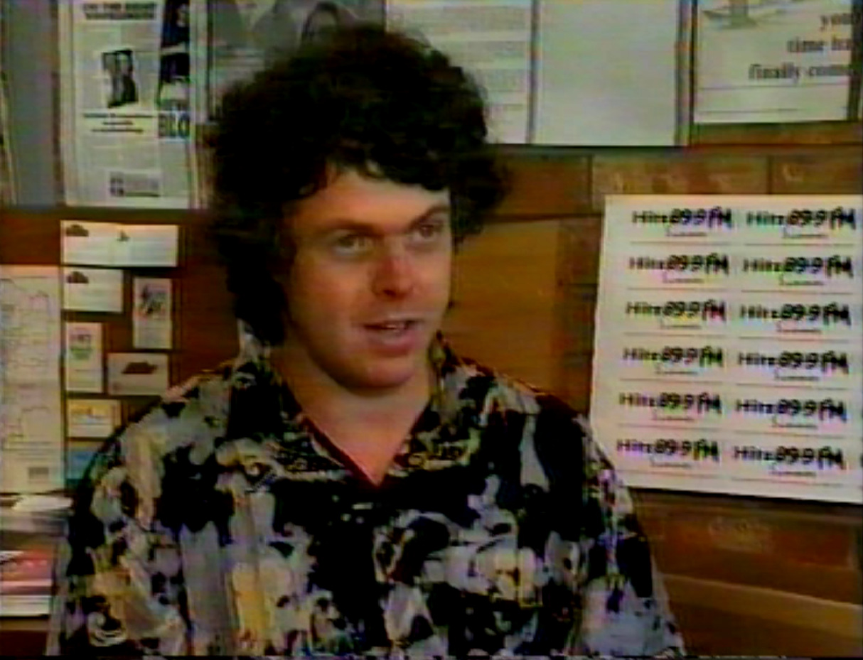 Anton Vanderlely (co-founder) interviewed for Hey Hey It's Saturday (February 1994)