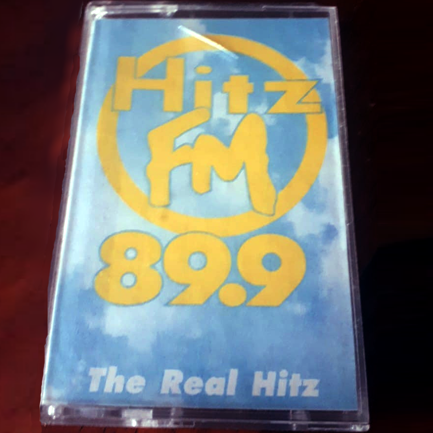 A single Hitz FM cassette with "The Real Hitz" and a yellow logo