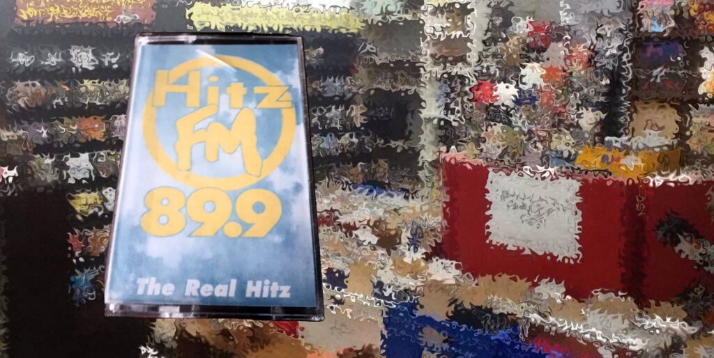 A photo of a Hitz FM fan tape - at an Essendon 2nd hand music store