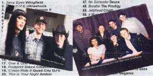 Hitz FM crew at Inflation Nightclub - Summer 1996/97
